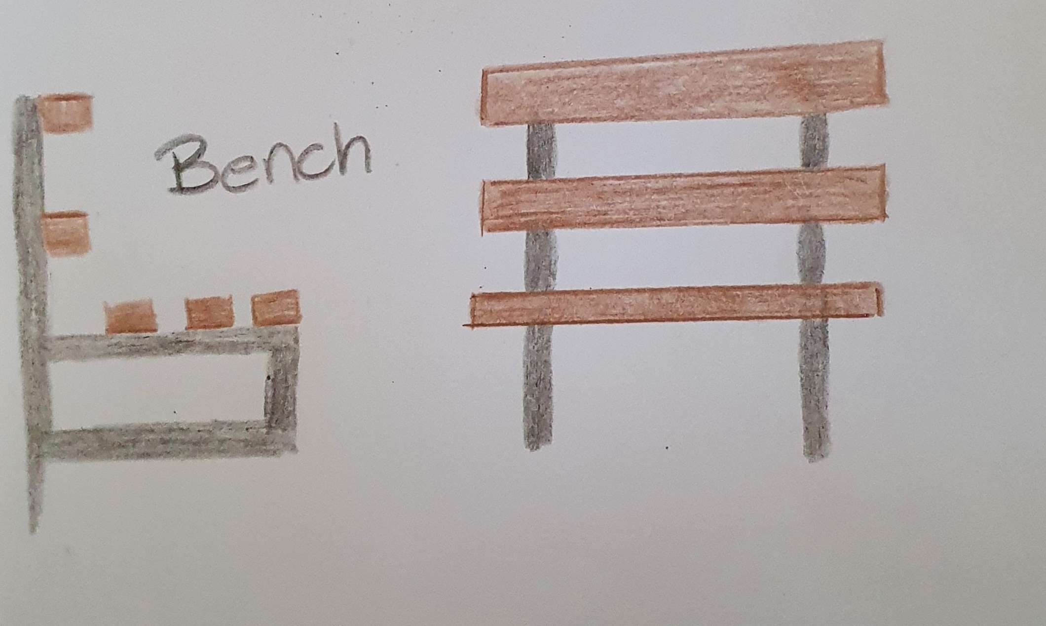 prop bench sketch