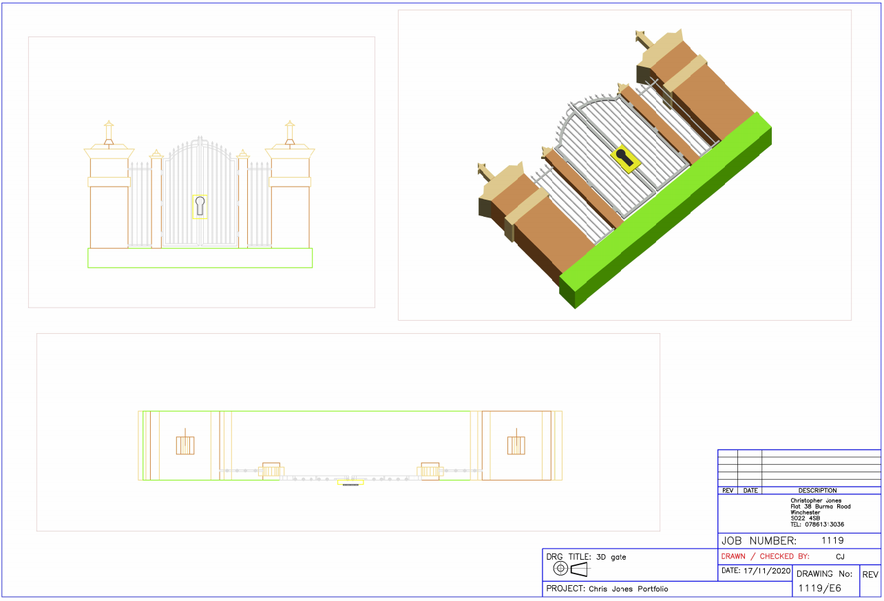 3D gate